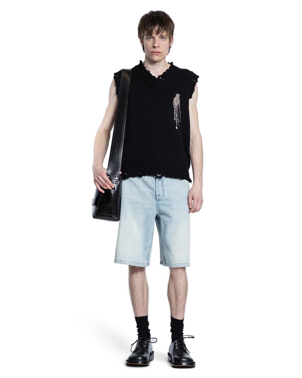 Alexander McQueen Blue Shorts & Skirts for men