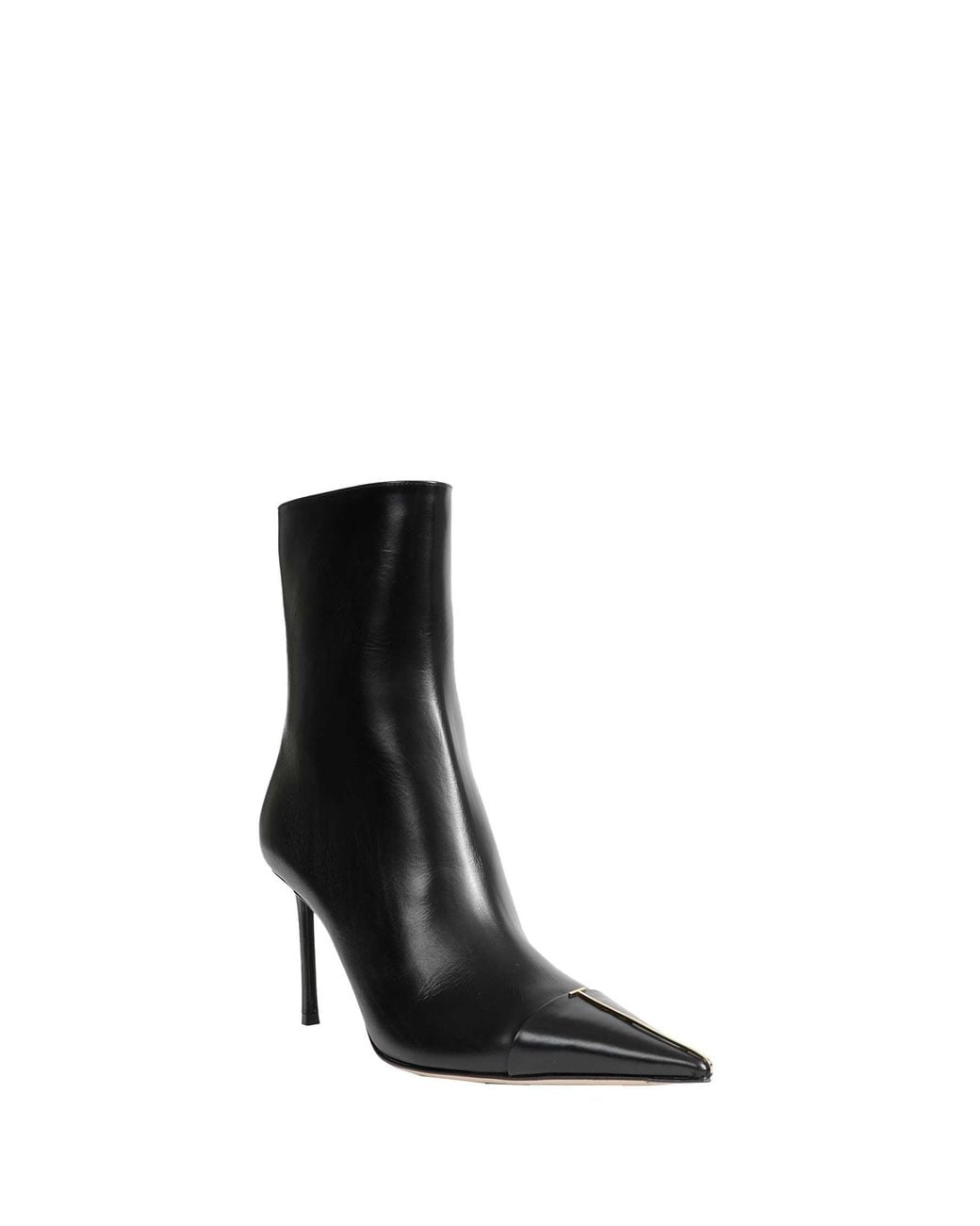 Tom Ford Black T Ankle Boots