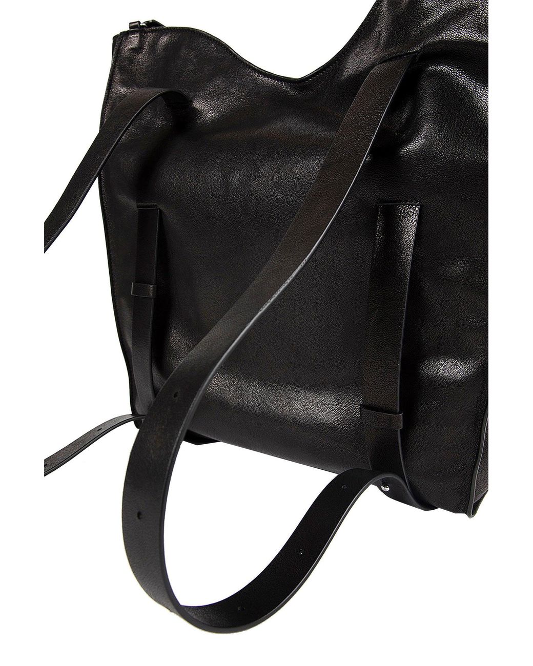 Ann Demeulemeester Black Akim Medium Shoulder Bag for men