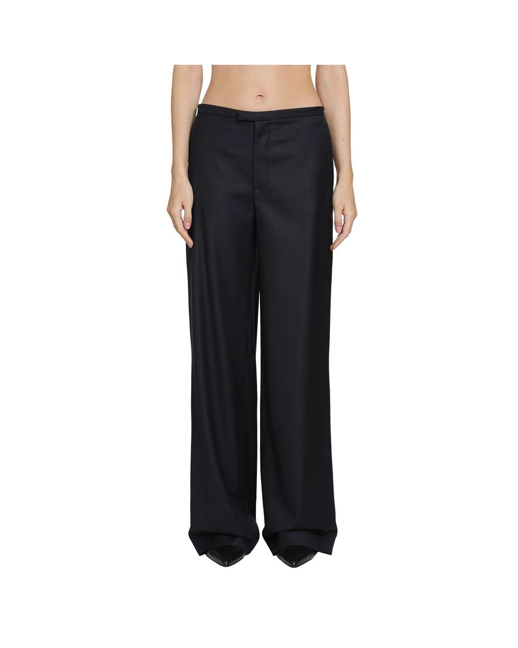 Gucci Black Light Wool Pants