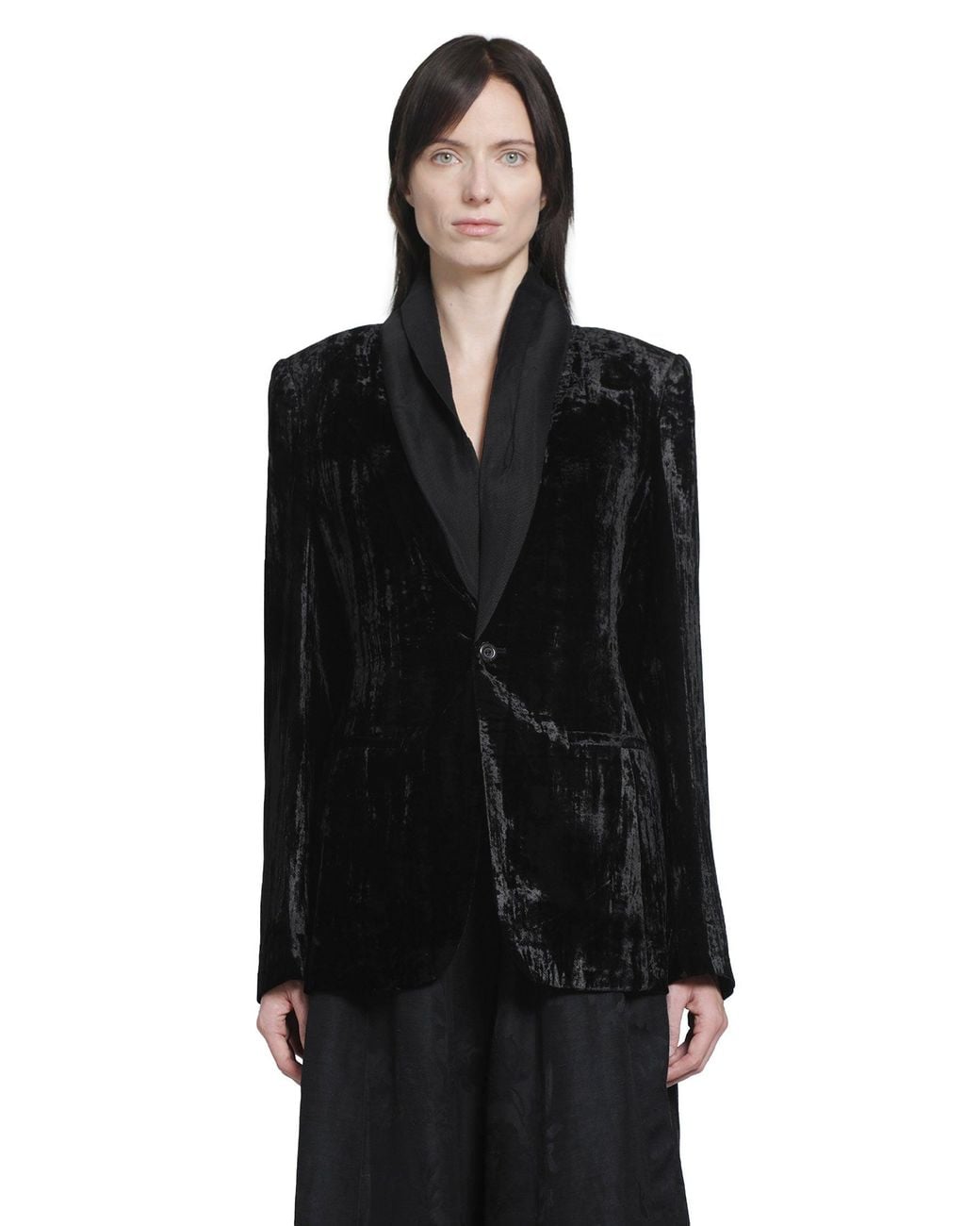 YA YI Black El Torero Blazer