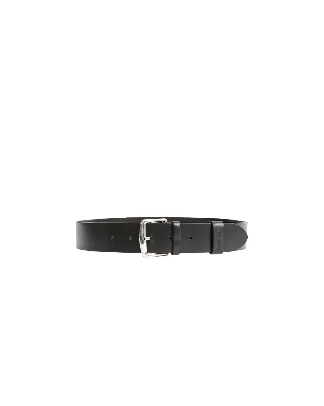 Simone Rocha Black Embellished Leather Belt for men