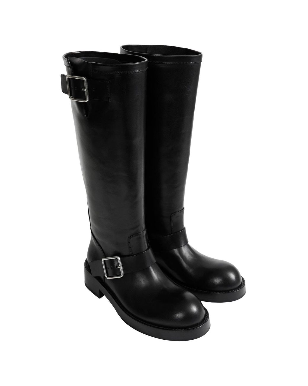 Ann Demeulemeester Black Arwa Engineer High Boots