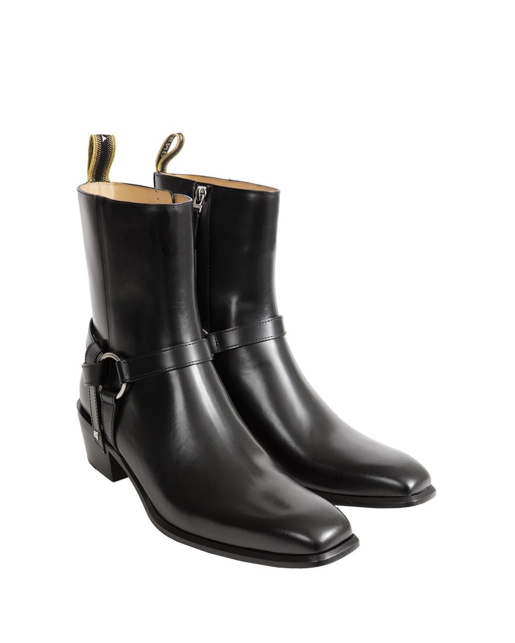 Fendi Black Double O Boots for men