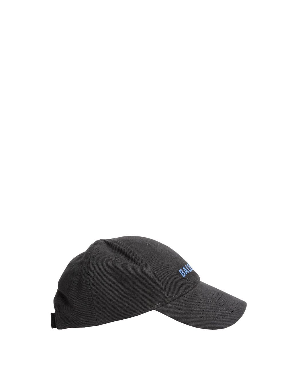 Balenciaga Black Logo Cap for men