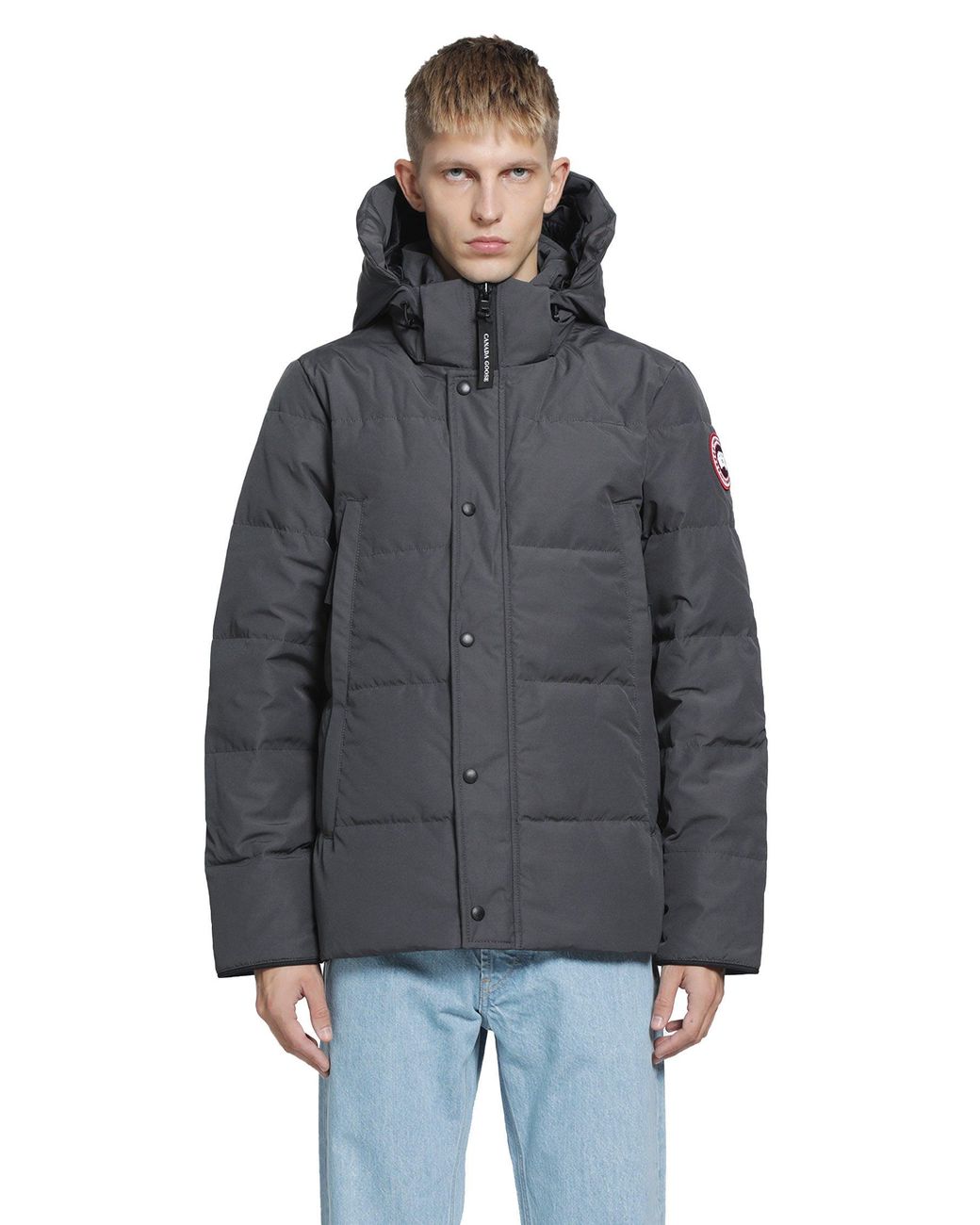 Canada Goose Gray Wyndham Parka for men