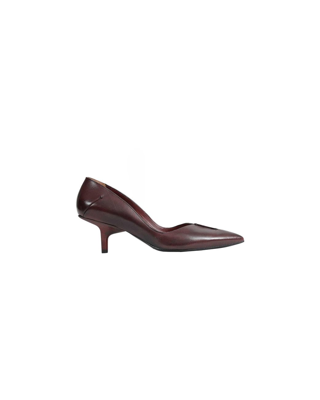 Capasa Brown Leather Pumps