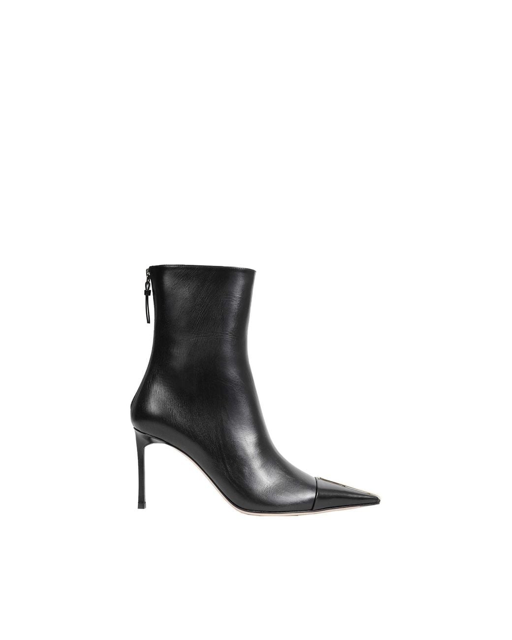 Tom Ford Black T Ankle Boots