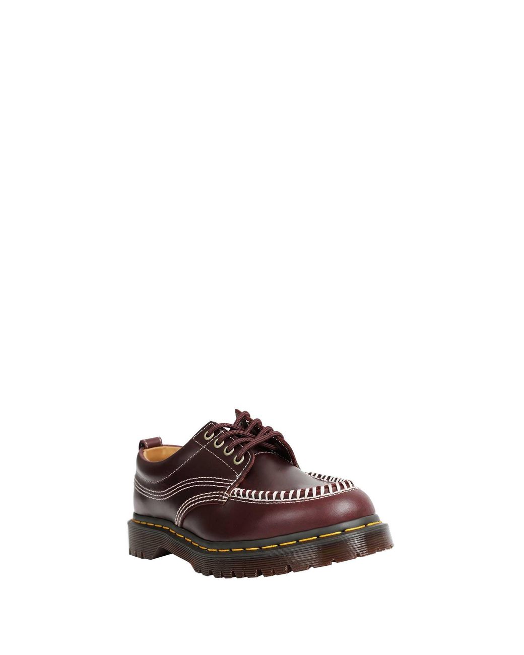 Dr. Martens Brown Lowell Moc Toe Shoes for men