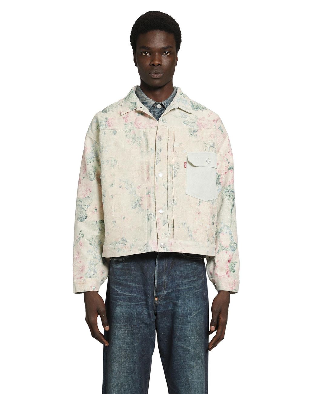 Junya Watanabe Natural X Levi's Flower Print Jacket for men
