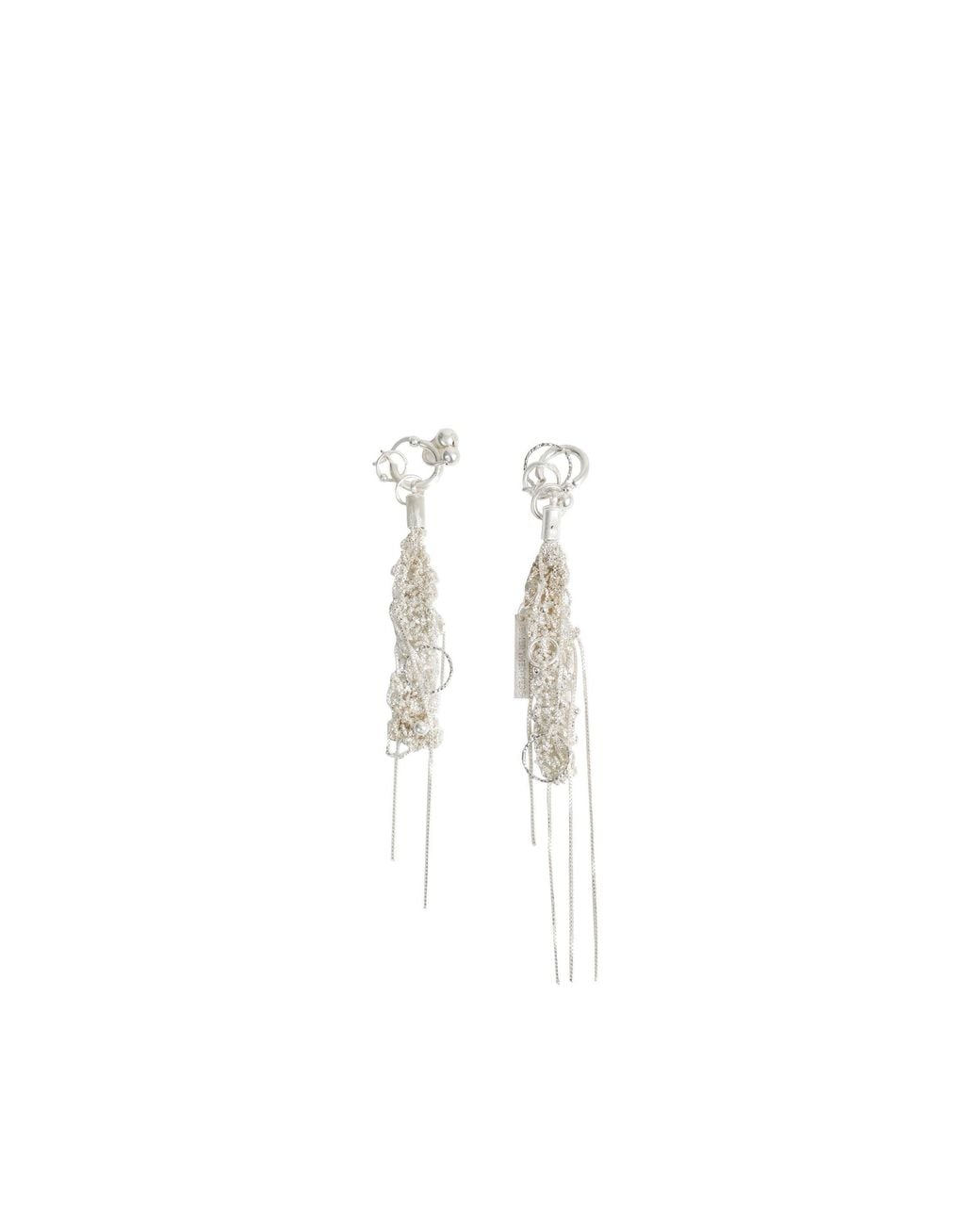 AETHER THEORIES White The Petrichor Earrings