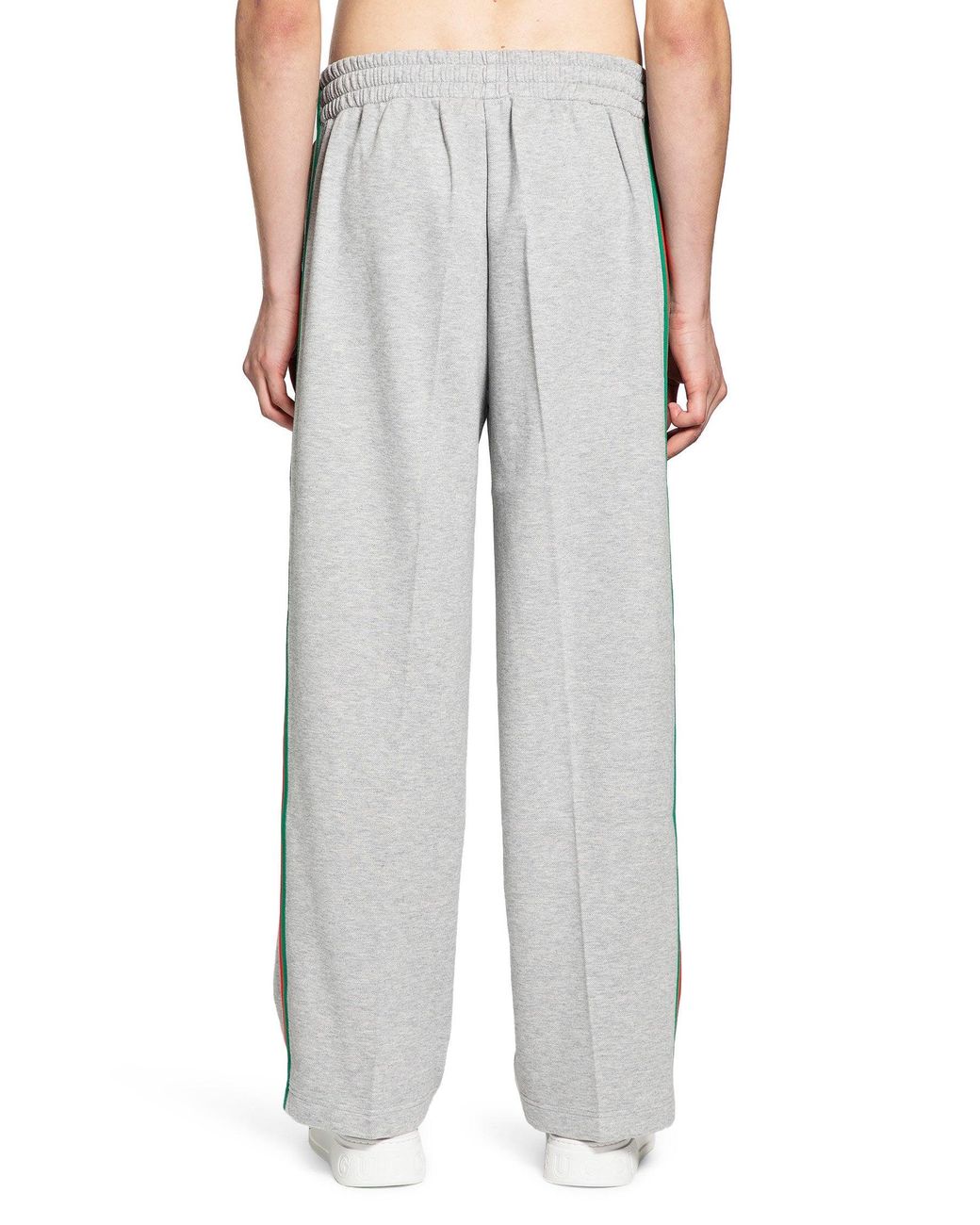 Gucci Gray Cotton Sweatpants for men