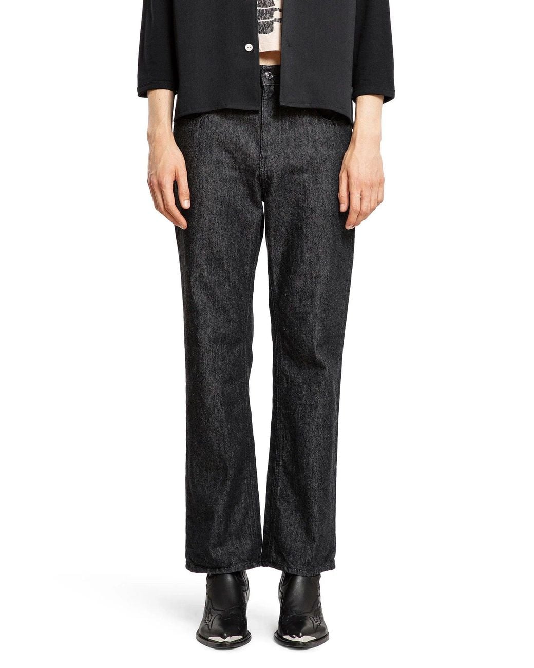 Second Layer Black Big Papi Jeans for men