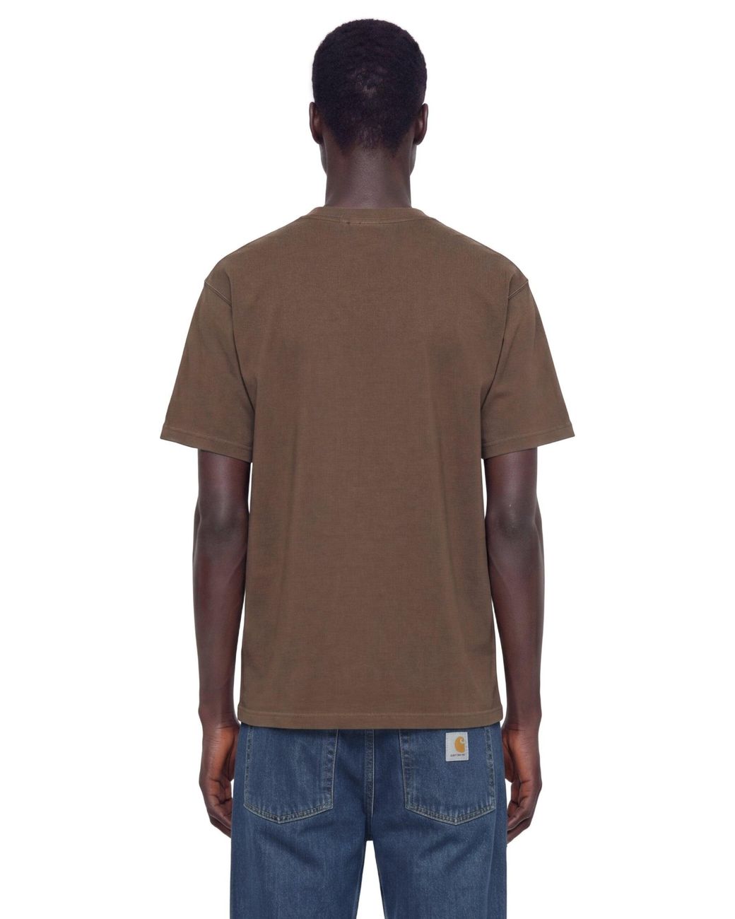 Carhartt Brown Loose Pocket T-Shirt for men
