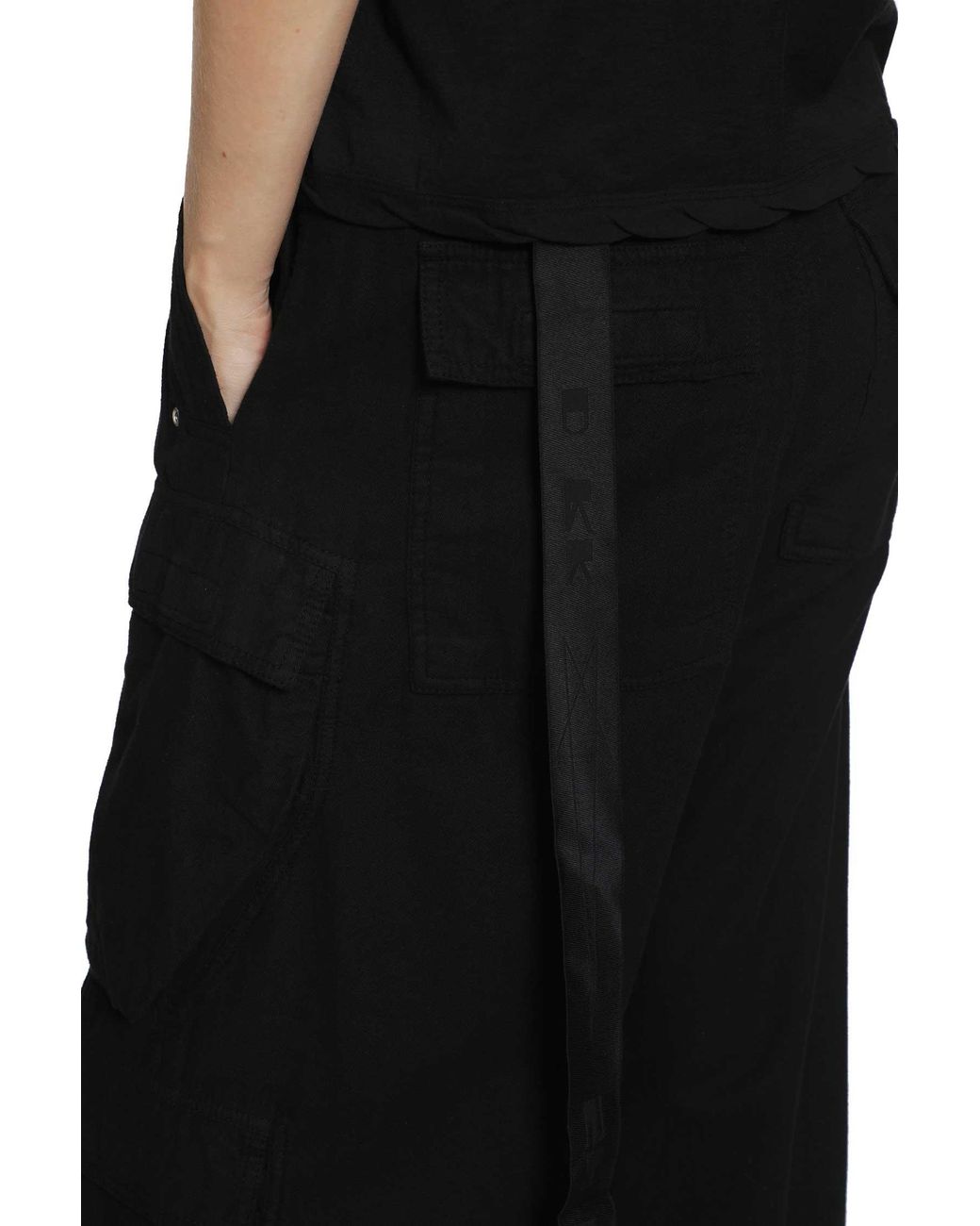 Rick Owens Black Tower Walrus Short Sleeve T-Shirt