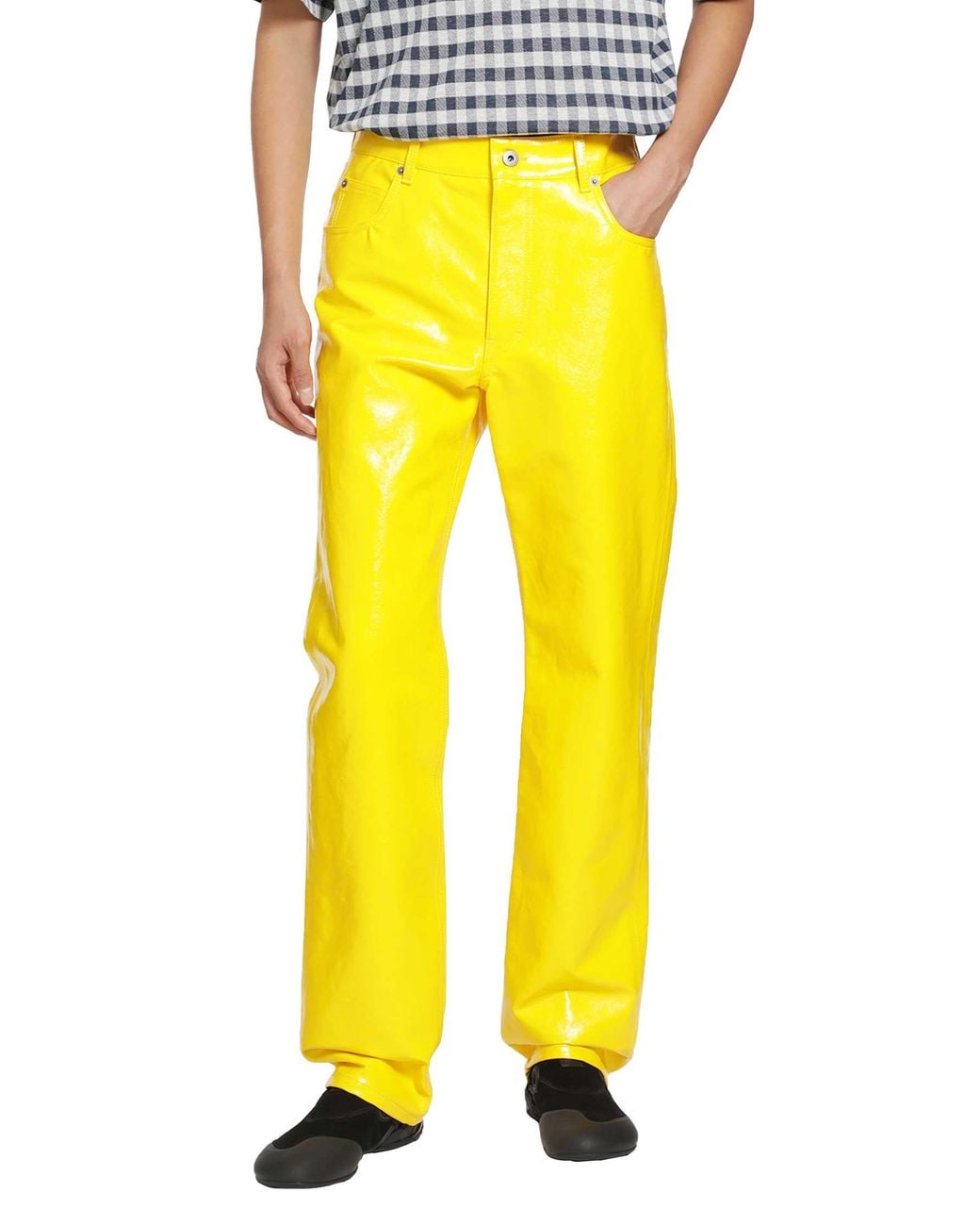 Loewe Yellow Trousers for men