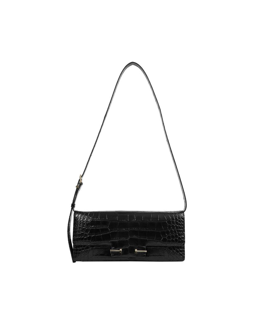 Tom Ford Black Aube E/W Shoulder Bag