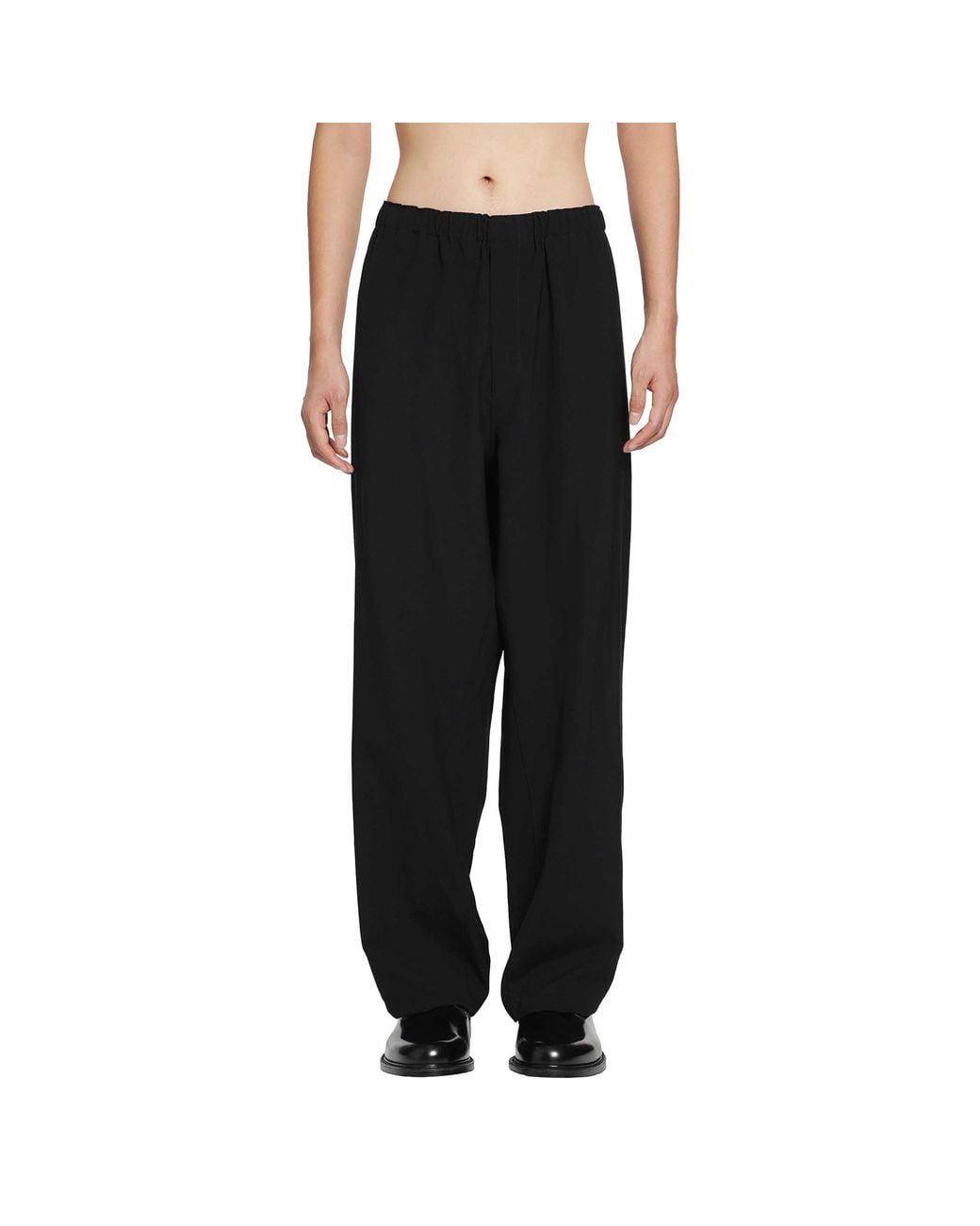 The Row Black Pascale Panrs for men