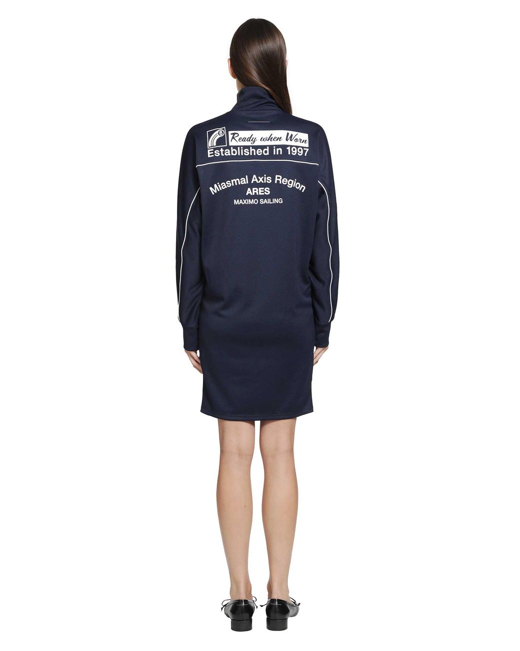 MM6 by Maison Margiela Blue Mini Dress