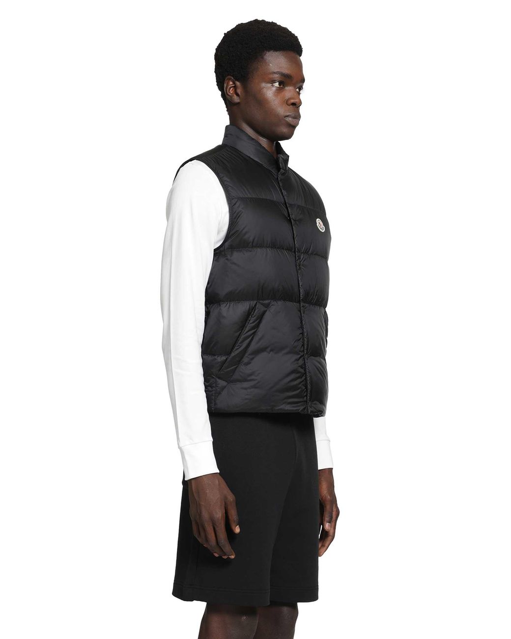 Moncler Black Tuquerouye Down Gilet for men