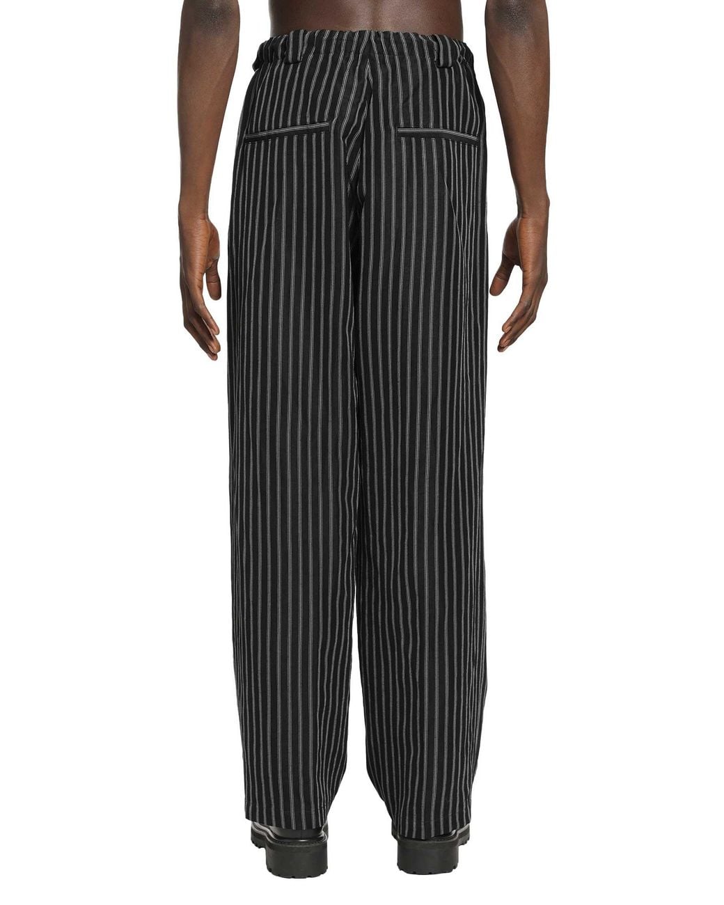 Willy Chavarria Black Toluca Pants for men