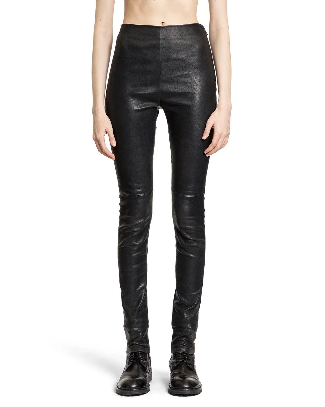 Ann Demeulemeester Black Trousers