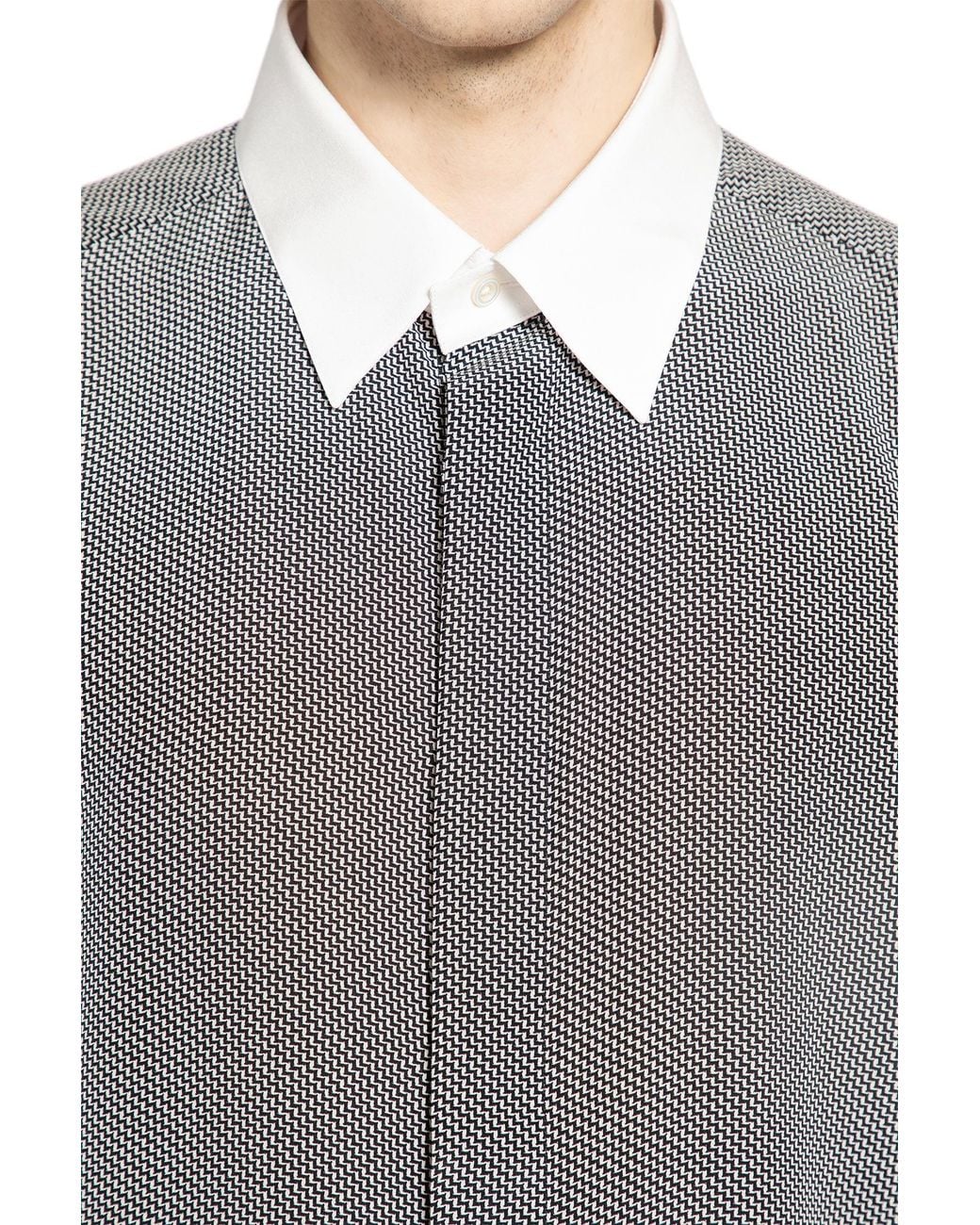 Tom Ford Gray 3D Classic Shirt for men
