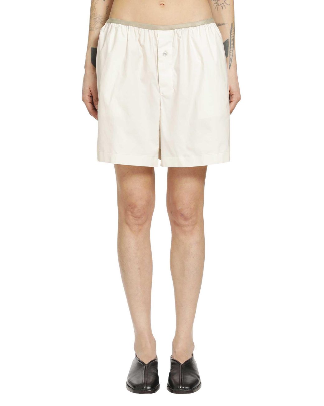 Lemaire White Boxer Shorts