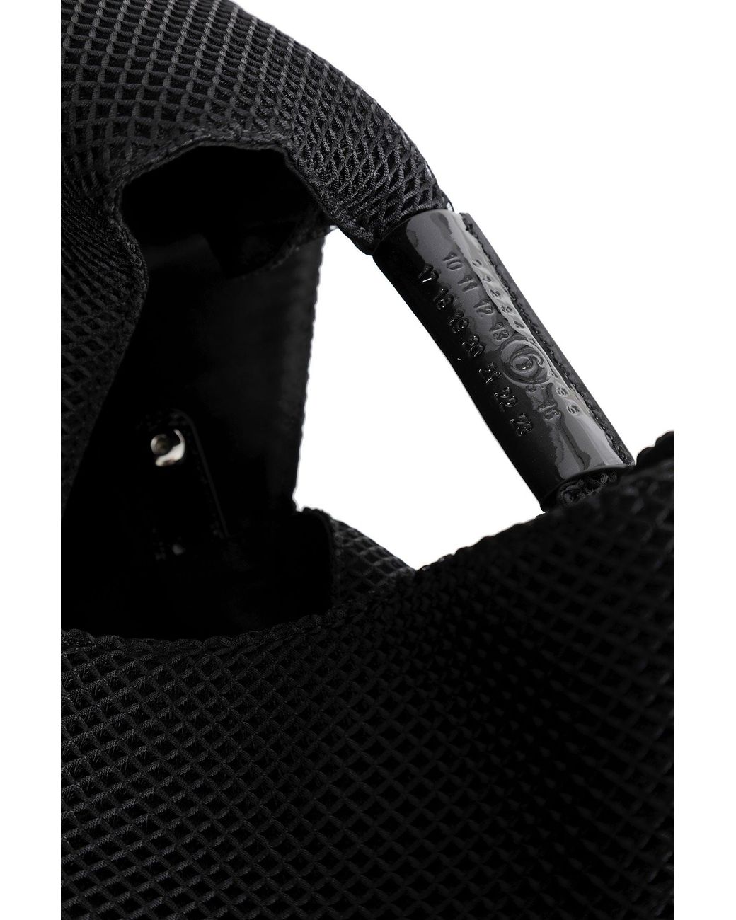 MM6 by Maison Margiela Black Classic Japanese Top Handle Bag