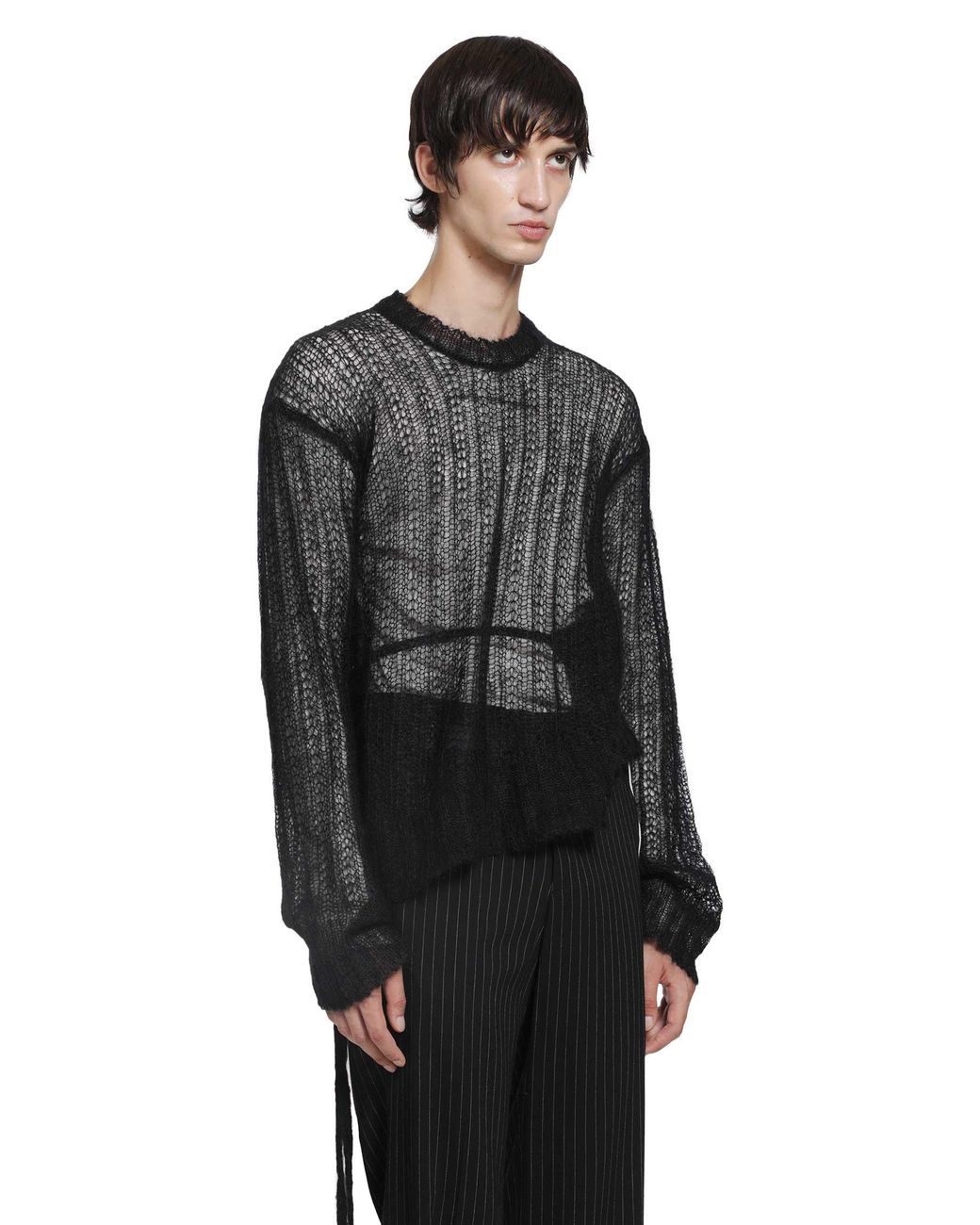 Ann Demeulemeester Black Levar Sweater for men