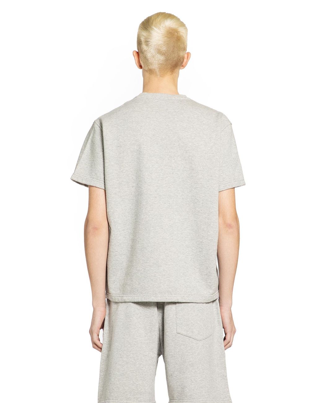 Givenchy Gray Short Sleeve Sweatshirt for men