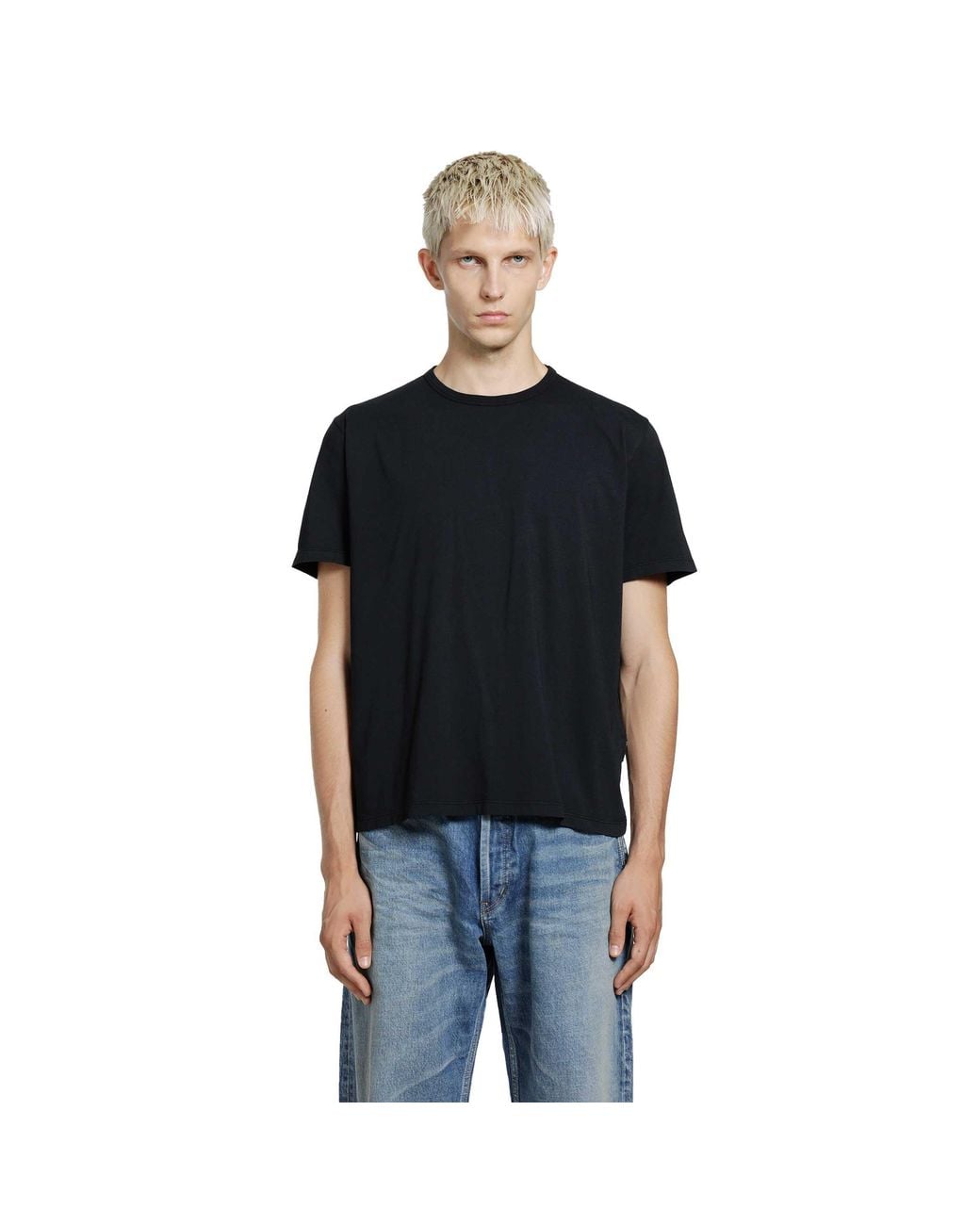 Our Legacy Black New Box T-Shirt for men