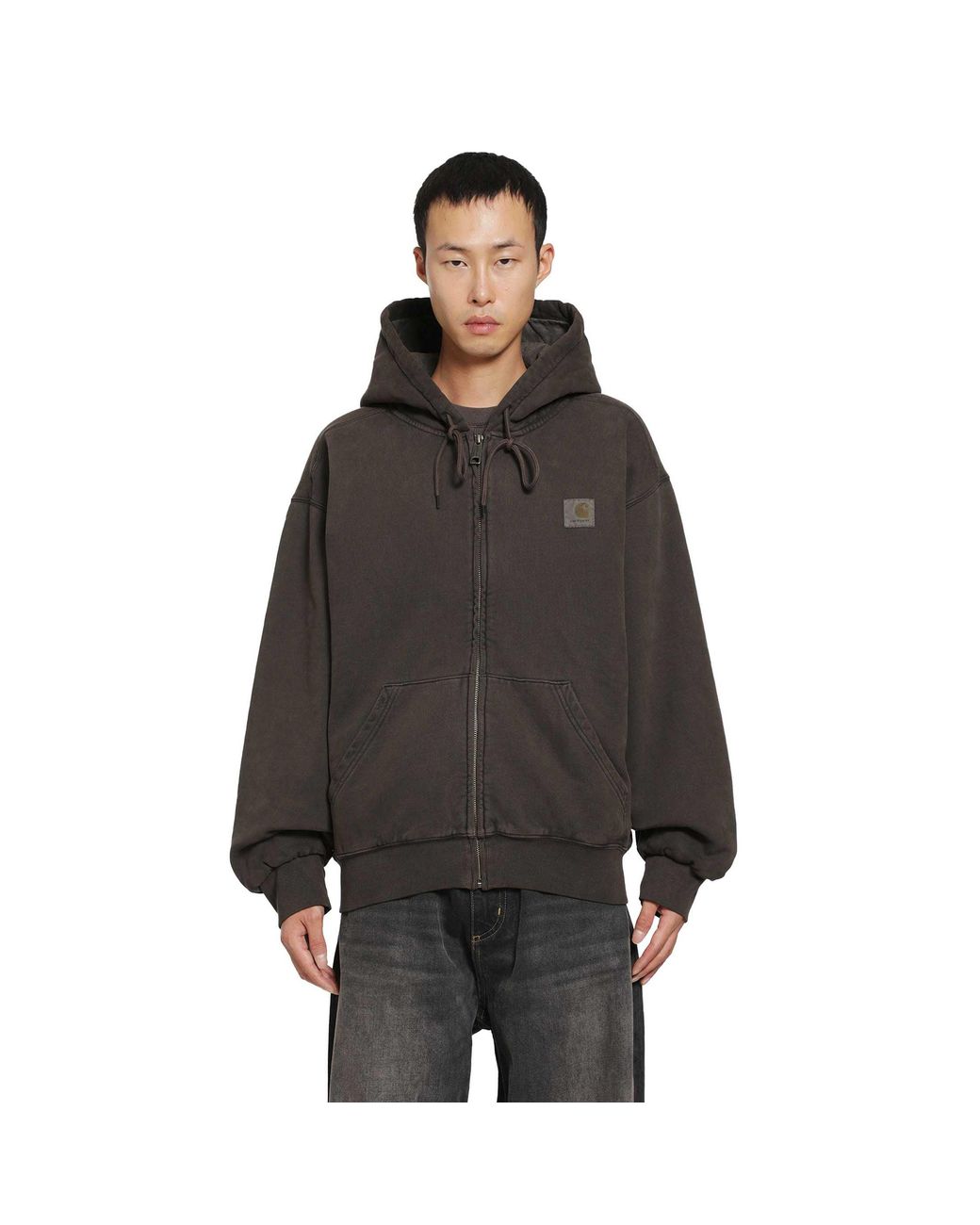 Carhartt Black Vista Zip-Up Hoodie for men