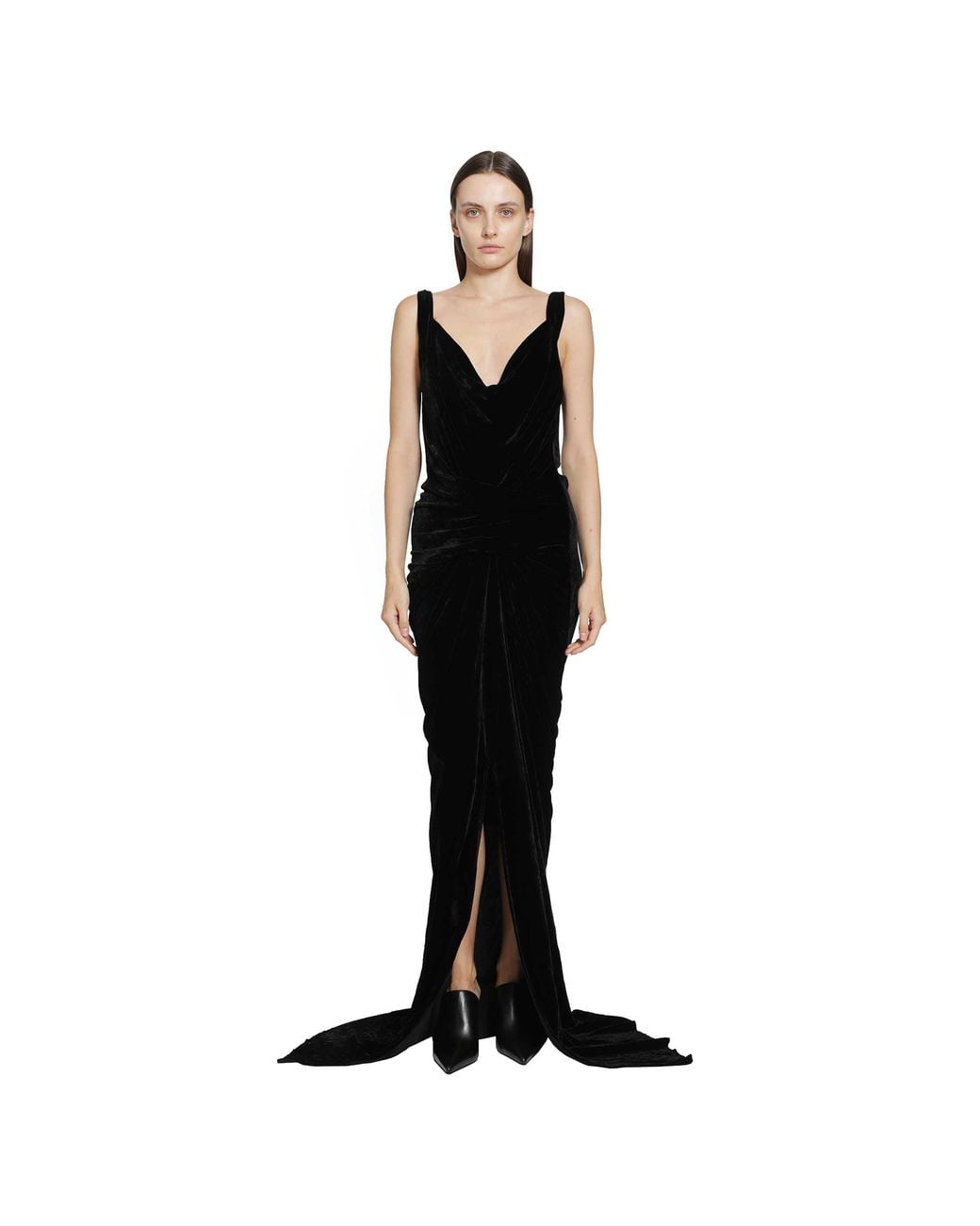 Rick Owens Black Tower Strutter Dress