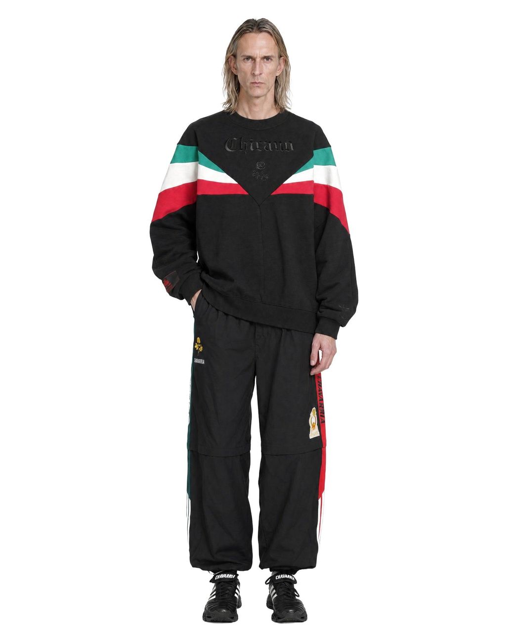 Adidas Black X Willy Chavarria Sweatshirt for men