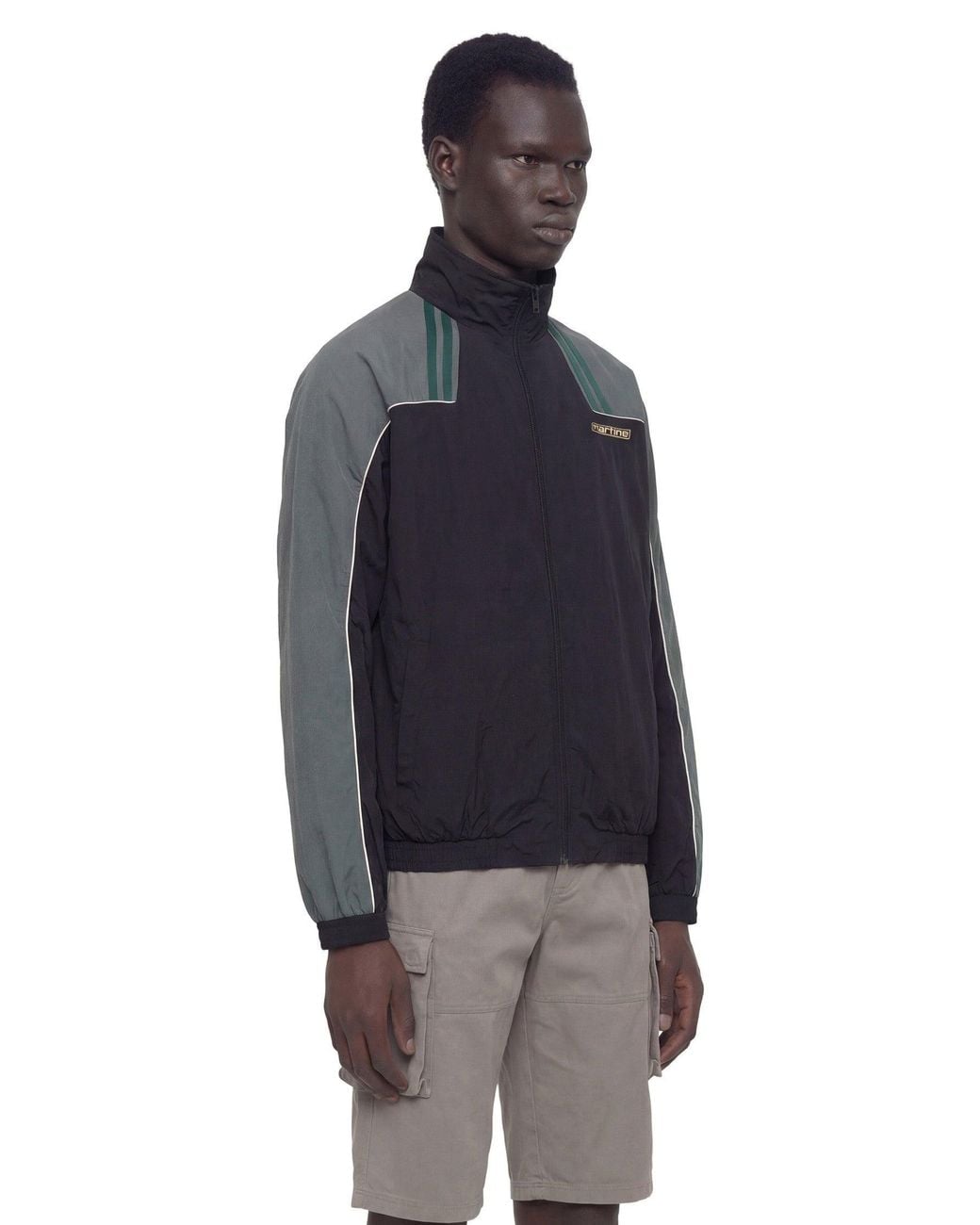 Martine Rose Black T-Lining Track Jacket for men