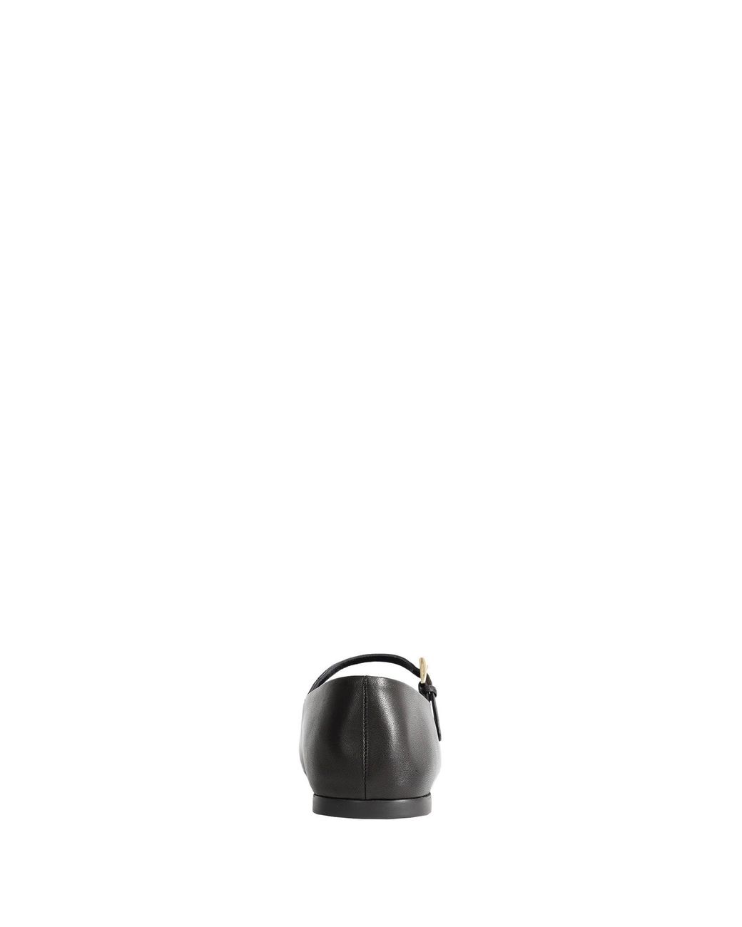Prada Black Nappa Leather Ballerinas
