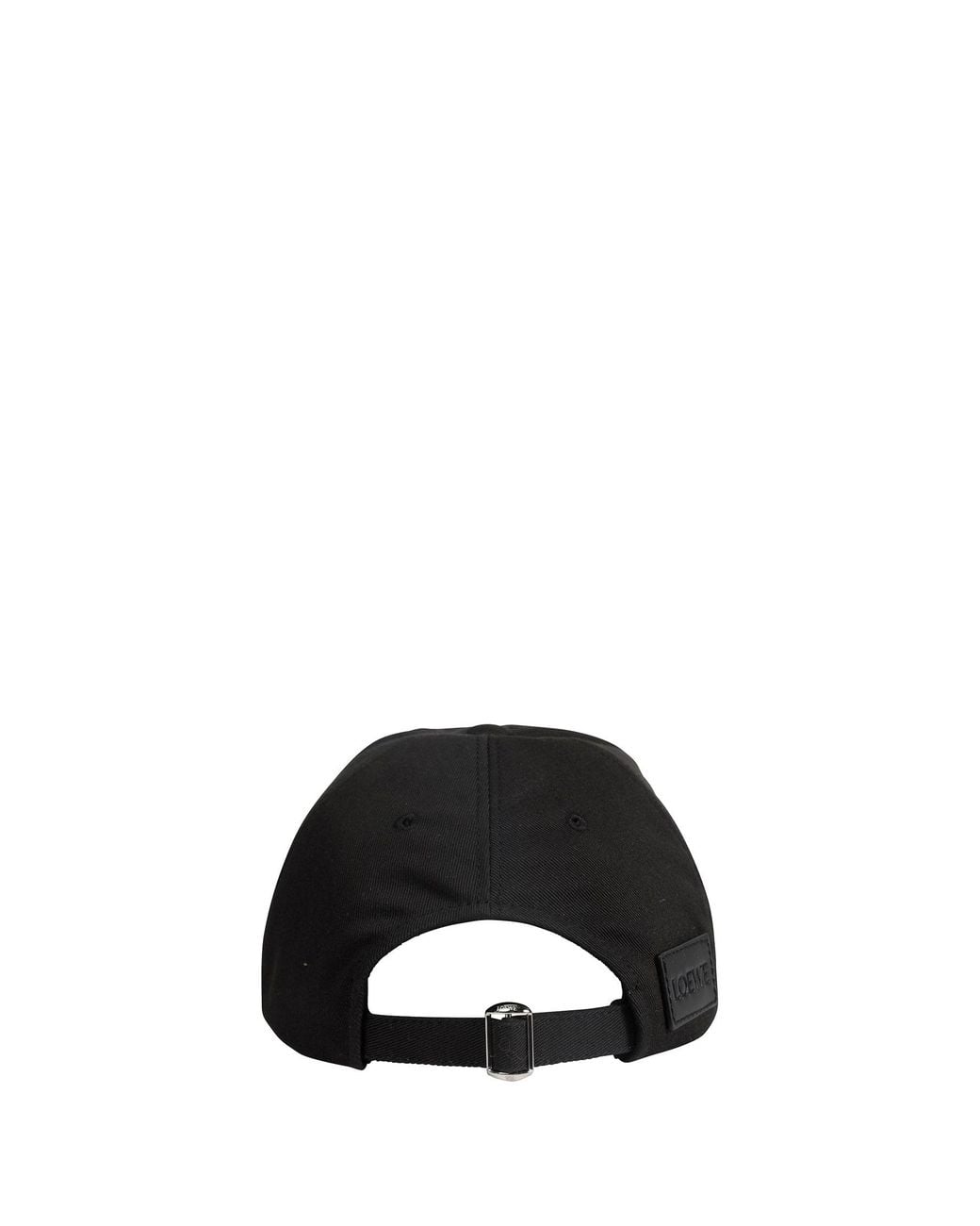 Loewe Black Logo-Embroidered Canvas Baseball Cap
