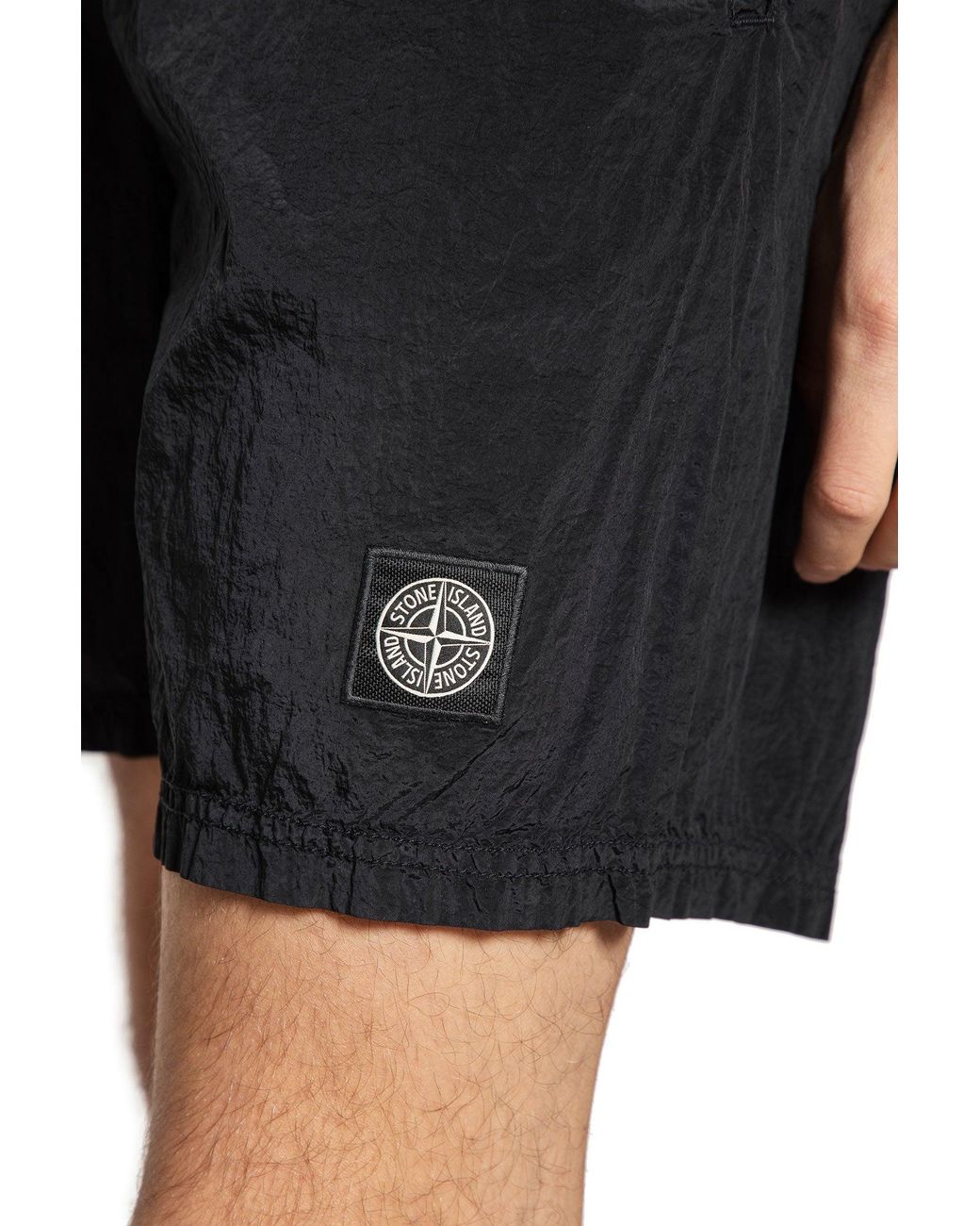 Stone Island Blue B100004 Nylon Metal Swim Shorts for men