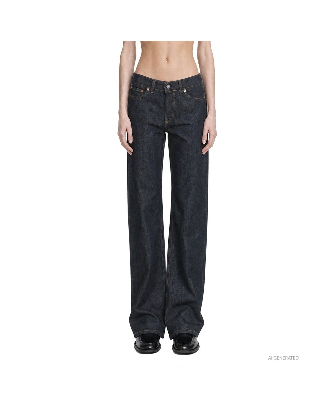 Our Legacy Blue Rover Cut Jeans