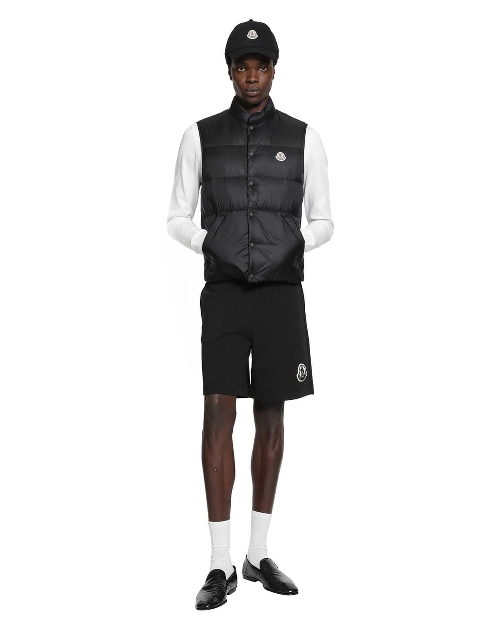 Moncler Black Tuquerouye Down Gilet for men