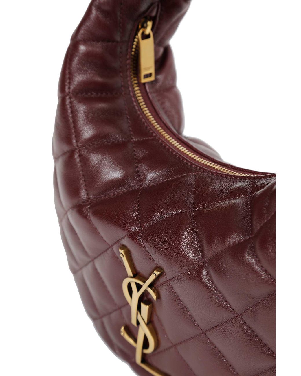 Saint Laurent Brown Icarino Quilted Nappa Bag