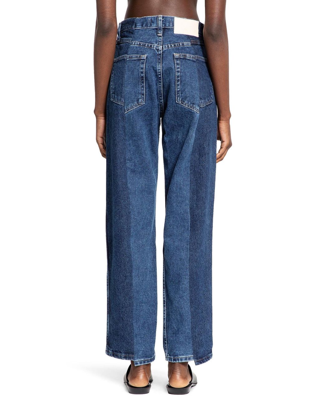E.L.V. Denim Blue Boyfriend Jeans