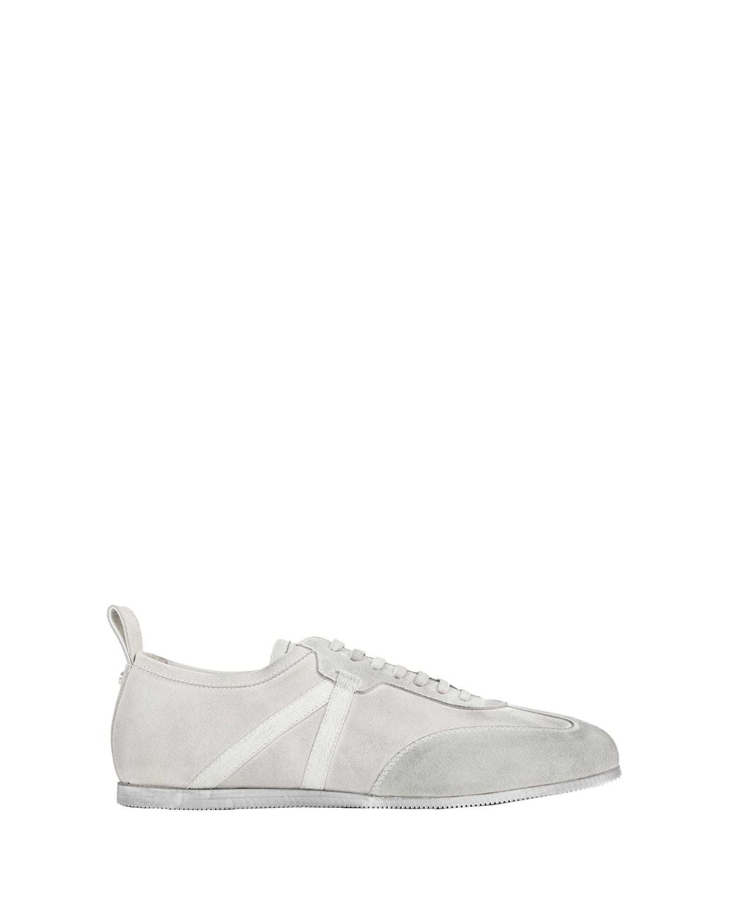 Ann Demeulemeester White Siru Low-Top Boxing Sneakers for men