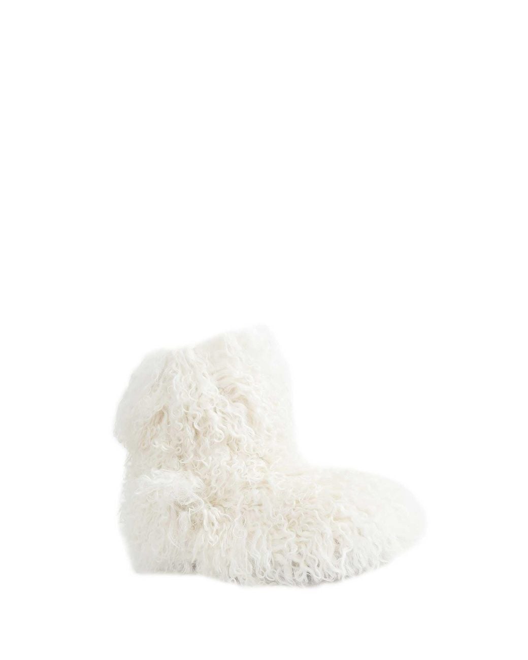 Ugg White Classic Short Fluff Momma Boots