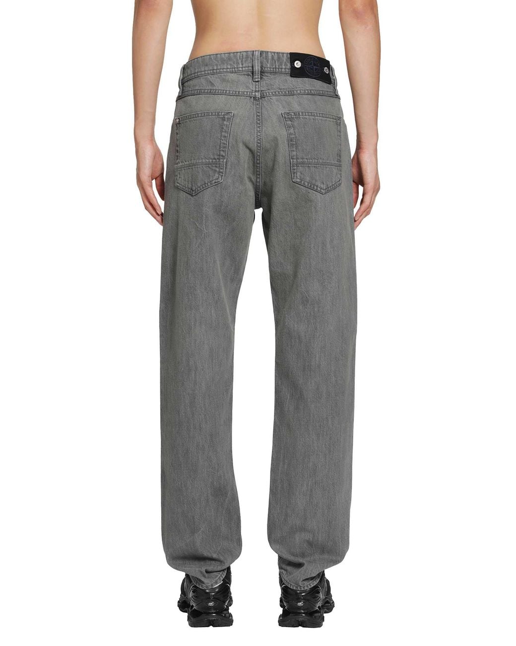 Stone Island Gray J100005 Jeans for men