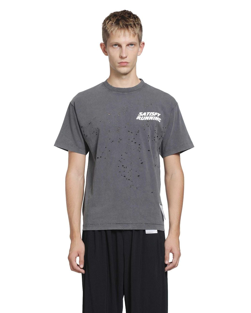 Satisfy Gray Mothtech T-Shirt for men
