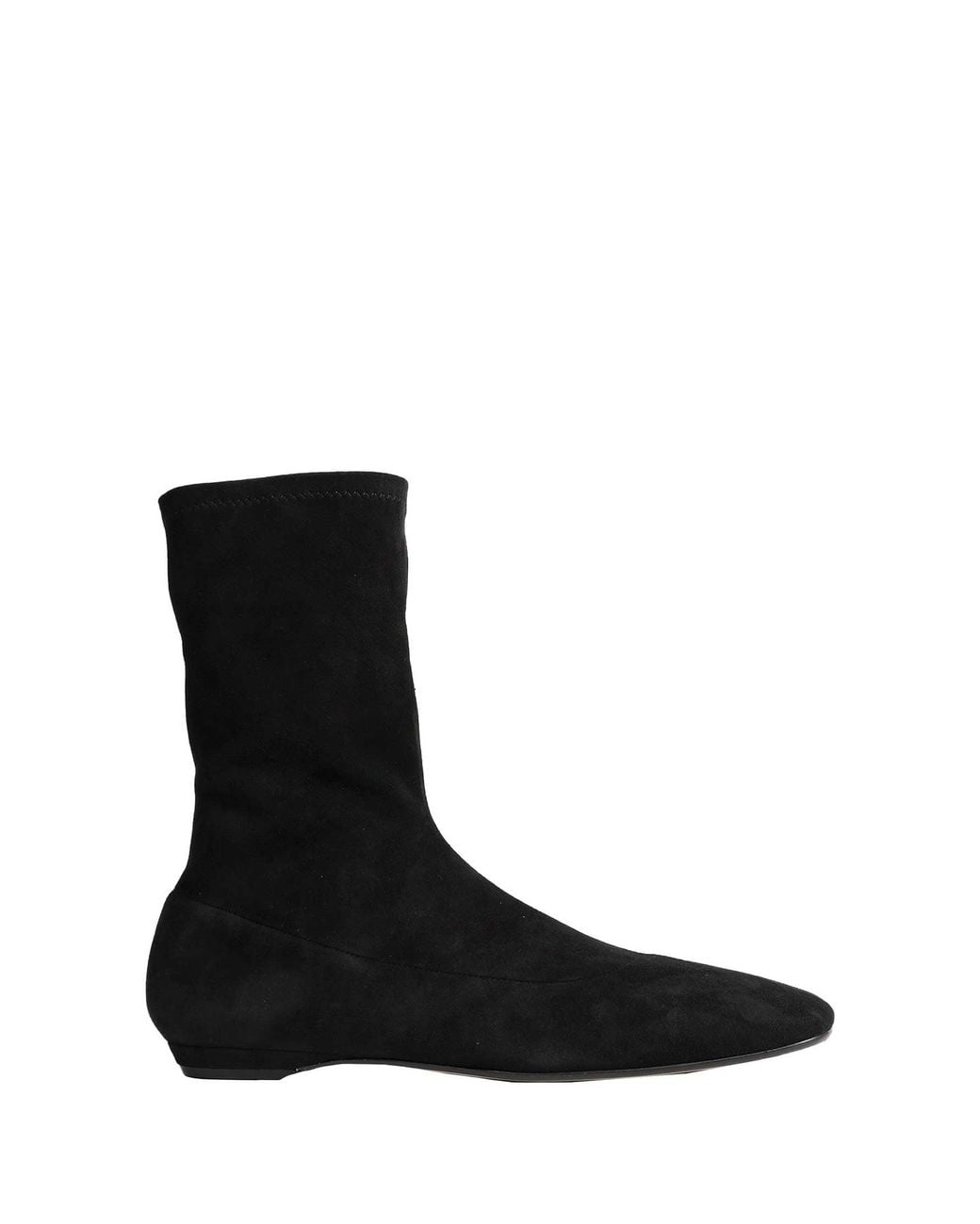 The Row Black Cindy Stretch Boot