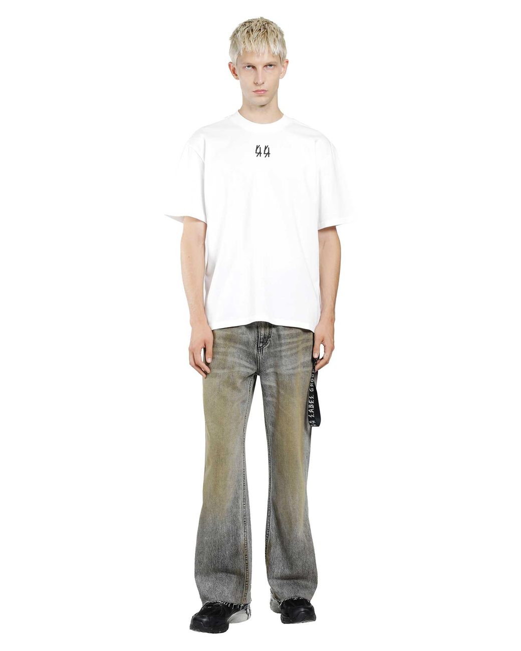 44 Label Group White 44 Classic Tee for men
