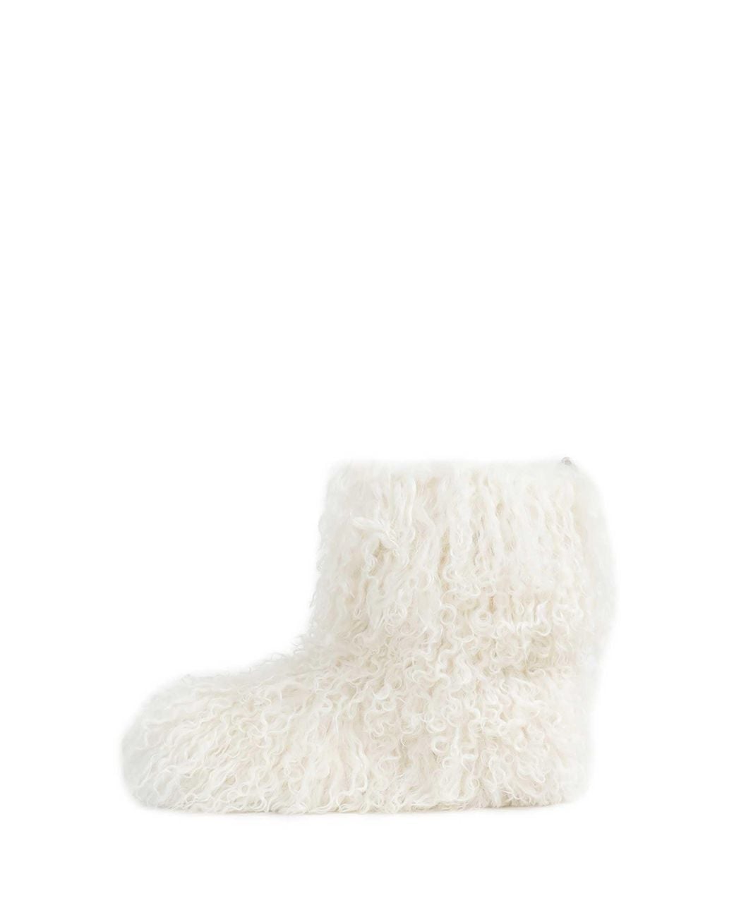 Ugg White Classic Short Fluff Momma Boots